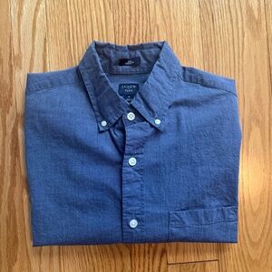 j crew | men’s navy button down